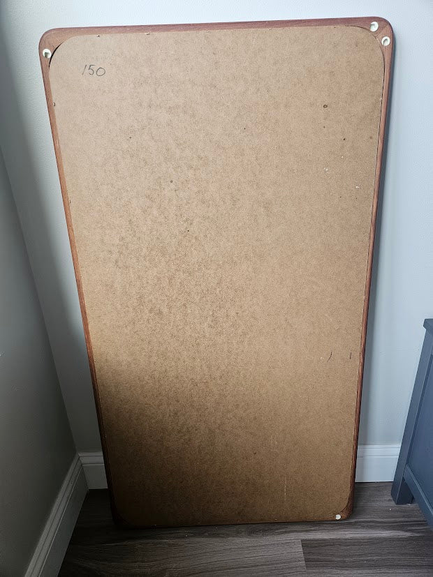 Danish Teak Wall Mirror