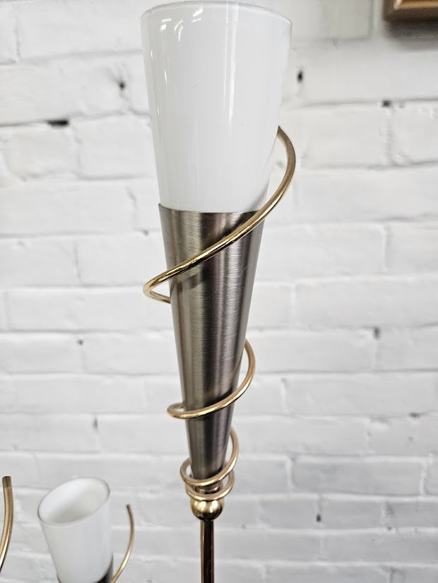 Vintage 1970s Belgium 3-Light Floor Lamp (Rewired)