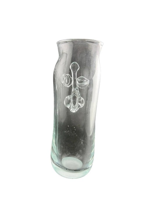 Vintage Jody Fine Glass Face Vase
