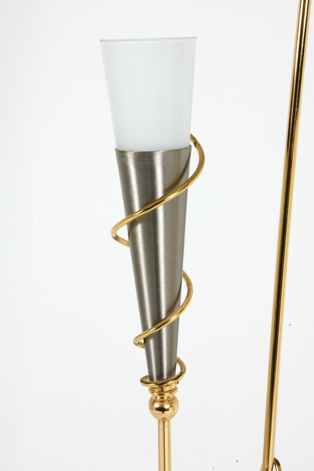Vintage 1970s Belgium 3-Light Floor Lamp (Rewired)