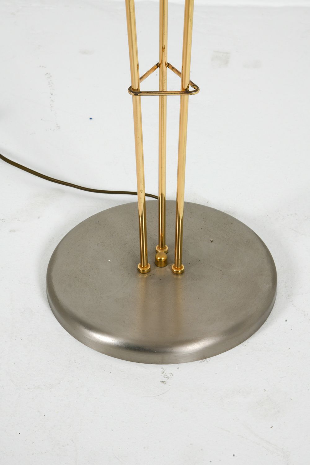 Vintage 1970s Belgium 3-Light Floor Lamp (Rewired)