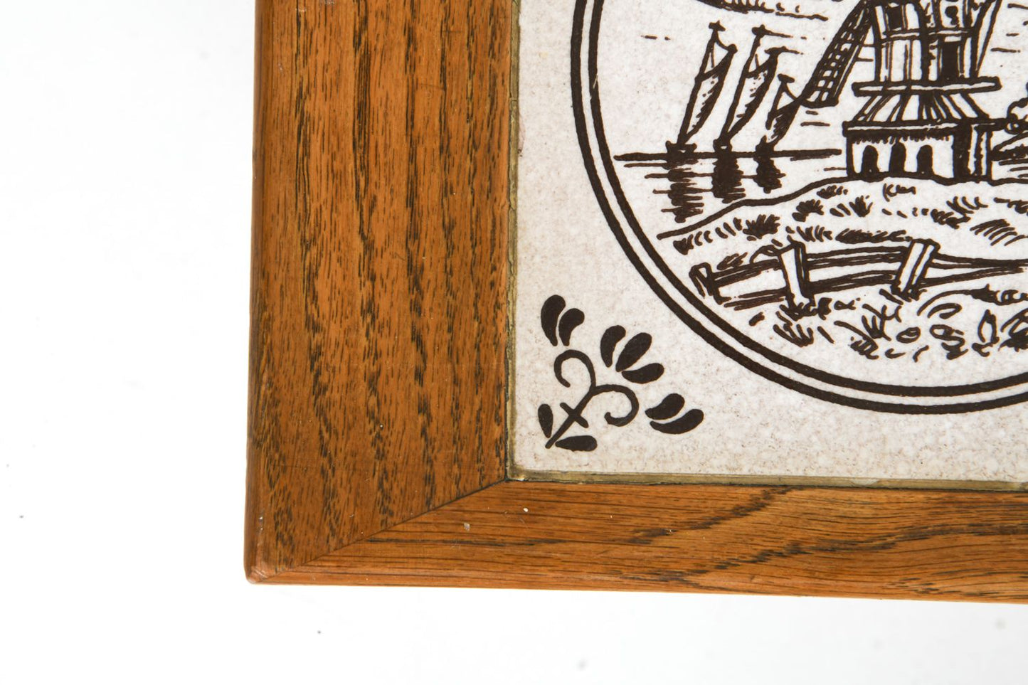 Danish Oak & Tile Coffee Table
