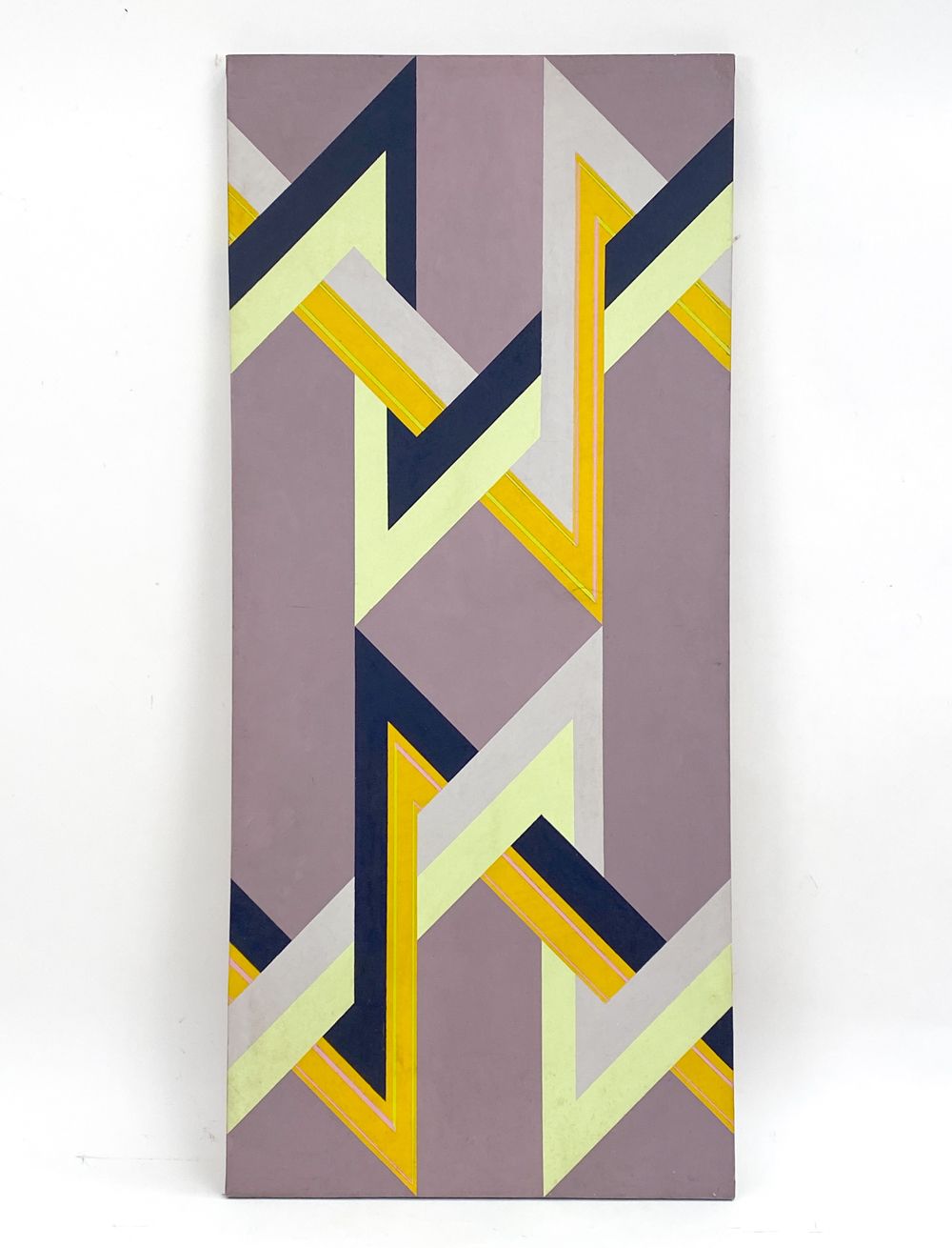 1970s Large Abstract O/C Painting