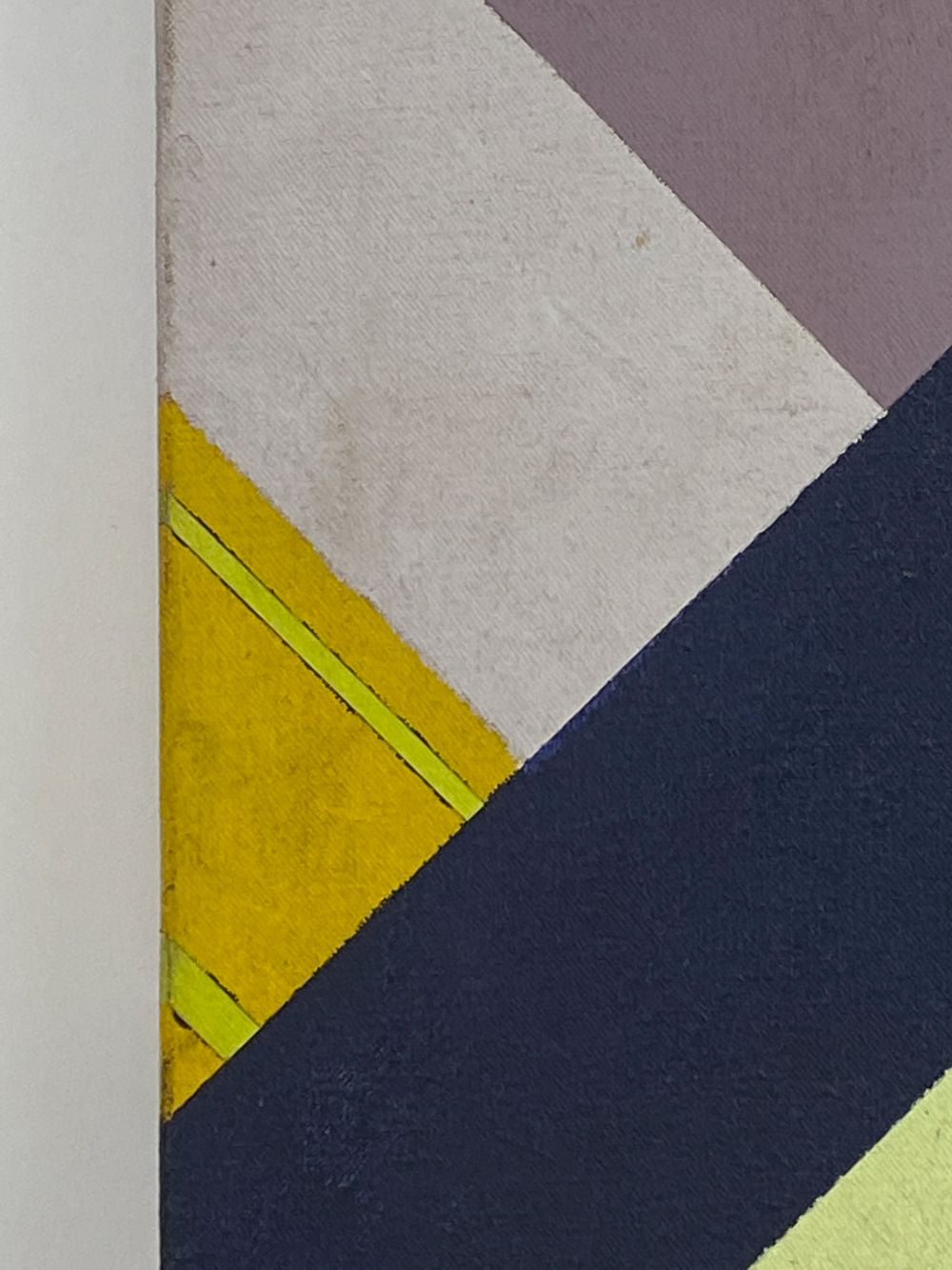 1970s Large Abstract O/C Painting