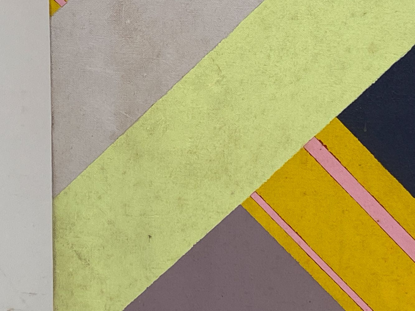 1970s Large Abstract O/C Painting
