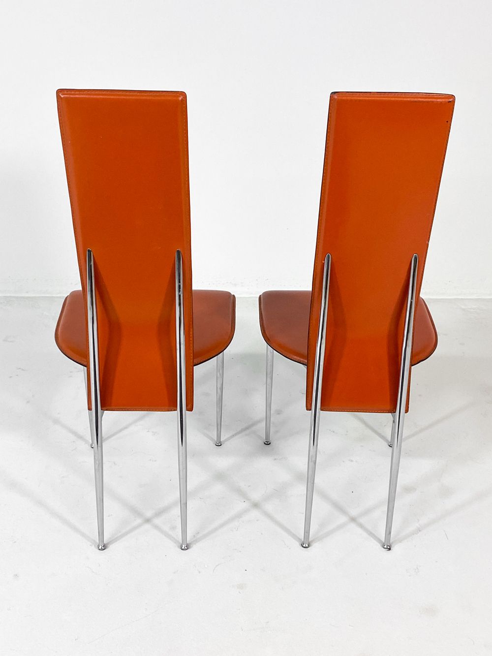 Set of (5) Giancarlo Vegni Model S44 Dining Chairs