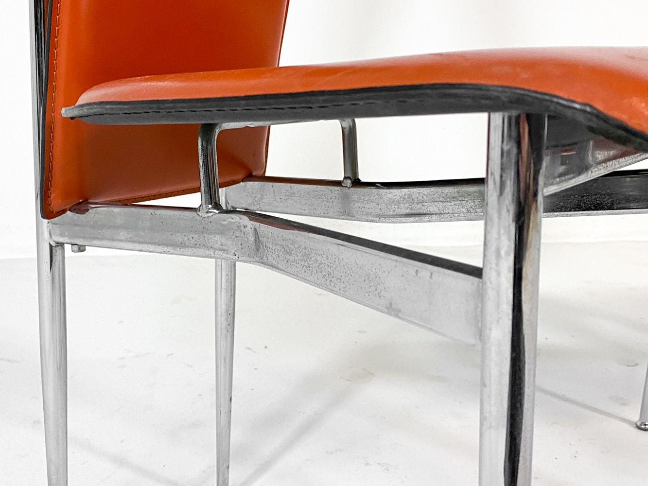 Set of (5) Giancarlo Vegni Model S44 Dining Chairs