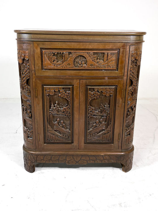 George Zee & Co Style Mahogany Dry Bar