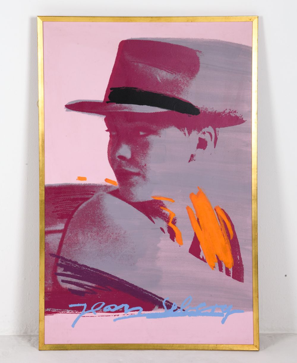Andy Warhol Style "Jean Seberg" Pop Art Screenprint – Framed
