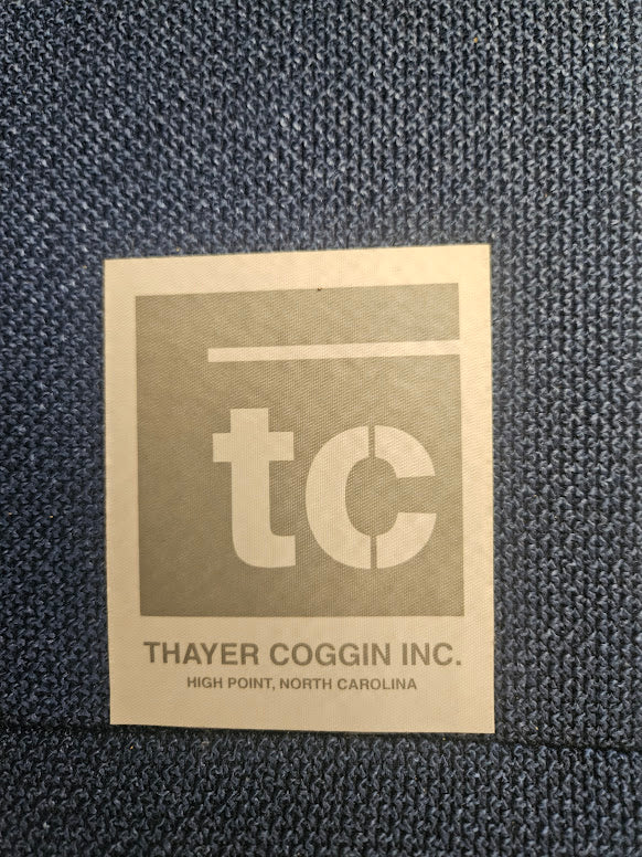 Thayer Coggin Lounge Chair - Blue