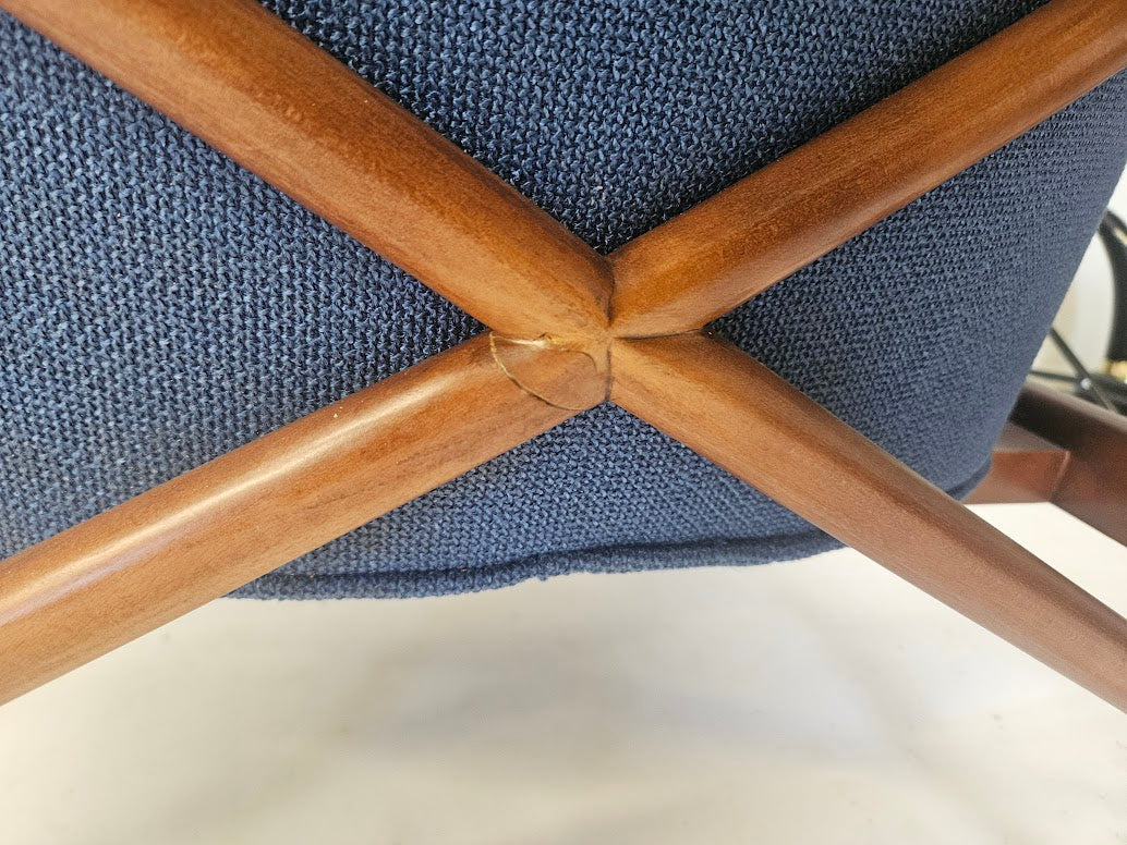 Thayer Coggin Lounge Chair - Blue