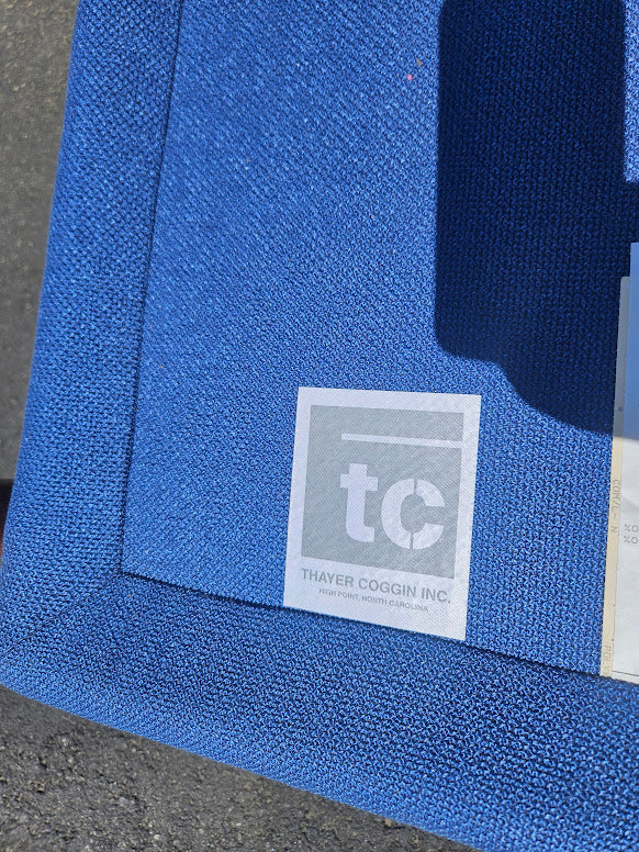 Thayer Coggin Lounge Chair - Blue