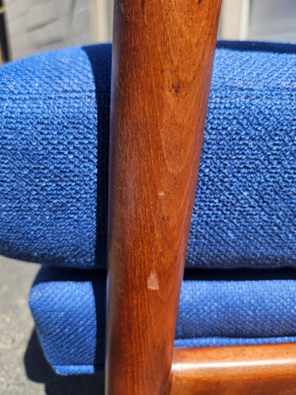 Thayer Coggin Lounge Chair - Blue