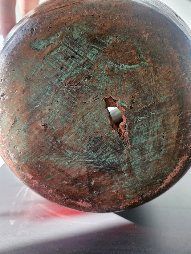 Mid 20th Century Marajoara Style Terracotta Double Faced Vessel