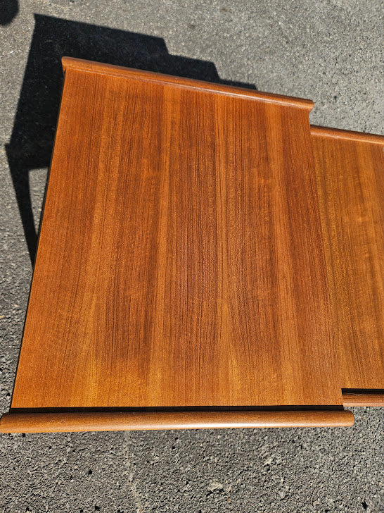 Mid-Century Modern Teak "Quadrille" Nesting Tables by G Plan