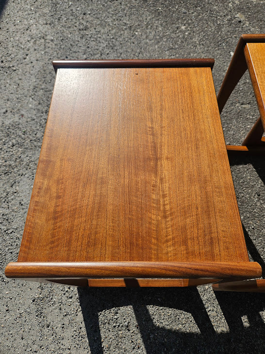 Mid-Century Modern Teak "Quadrille" Nesting Tables by G Plan
