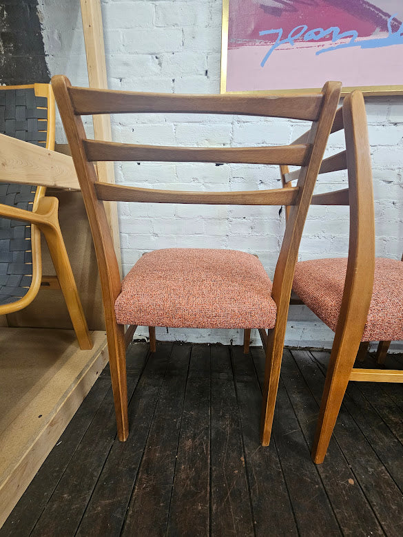 Set of Four (4) Danish Modern Dining Chairs in the Style of JL Møller, Denmark, C. 1960s
