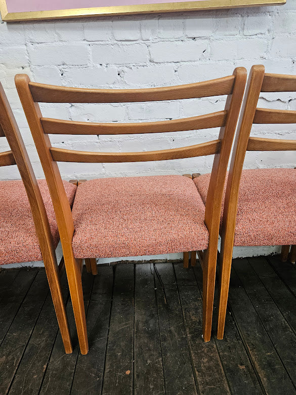 Set of Four (4) Danish Modern Dining Chairs in the Style of JL Møller, Denmark, C. 1960s