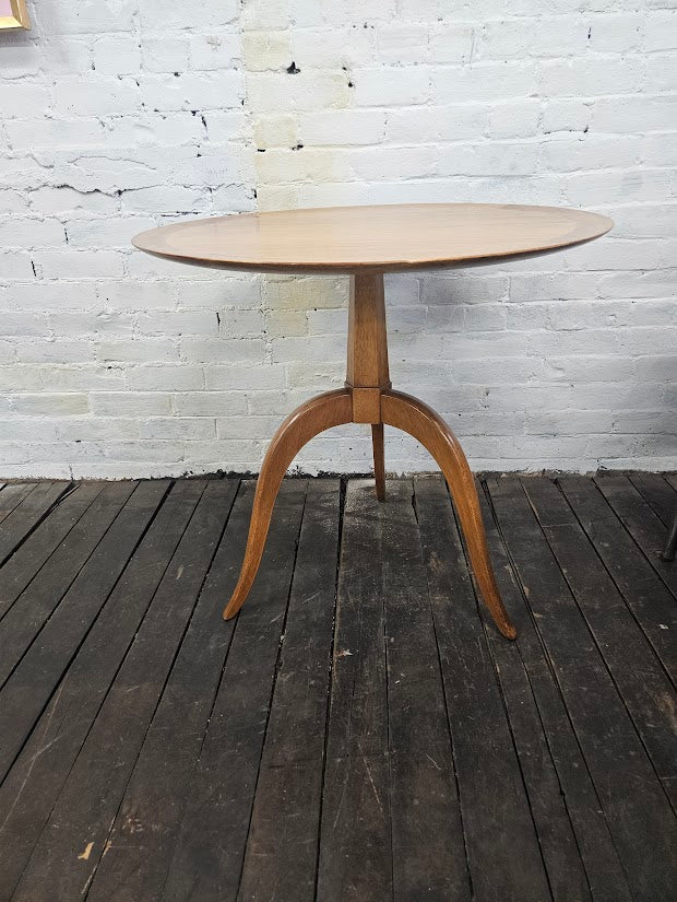 Edward Wormley for Dunbar Side Table With Tripod Legs