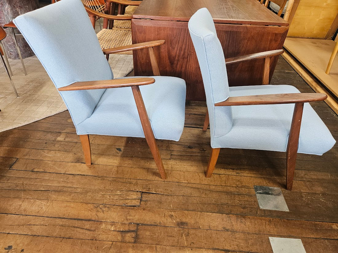 Pair of Danish Vintage Lounge Chairs, 1960s