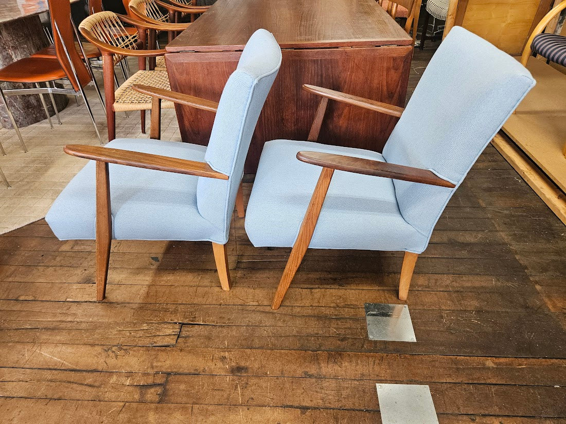 Pair of Danish Vintage Lounge Chairs, 1960s
