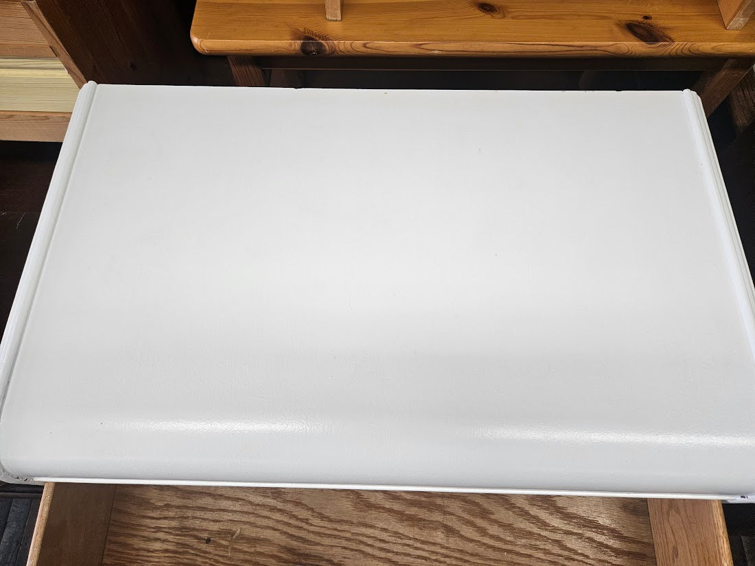 Custom Vintage VW Bus Waterfall Dresser With Working Headlights