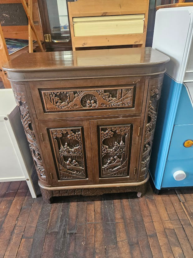 George Zee & Co Style Mahogany Dry Bar