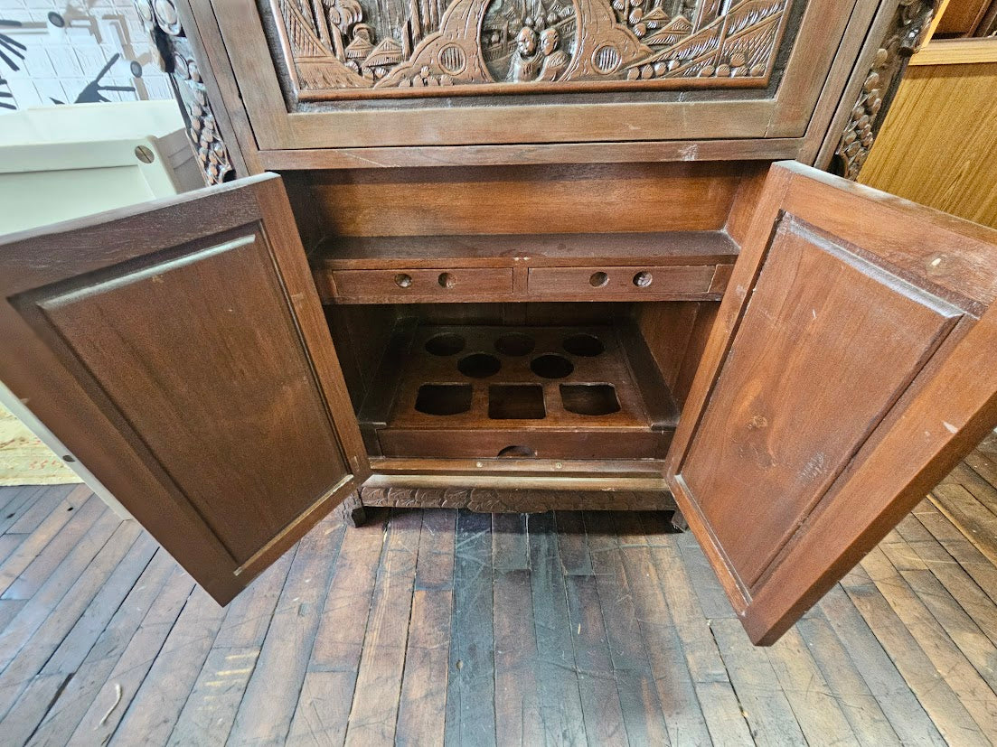 George Zee & Co Style Mahogany Dry Bar