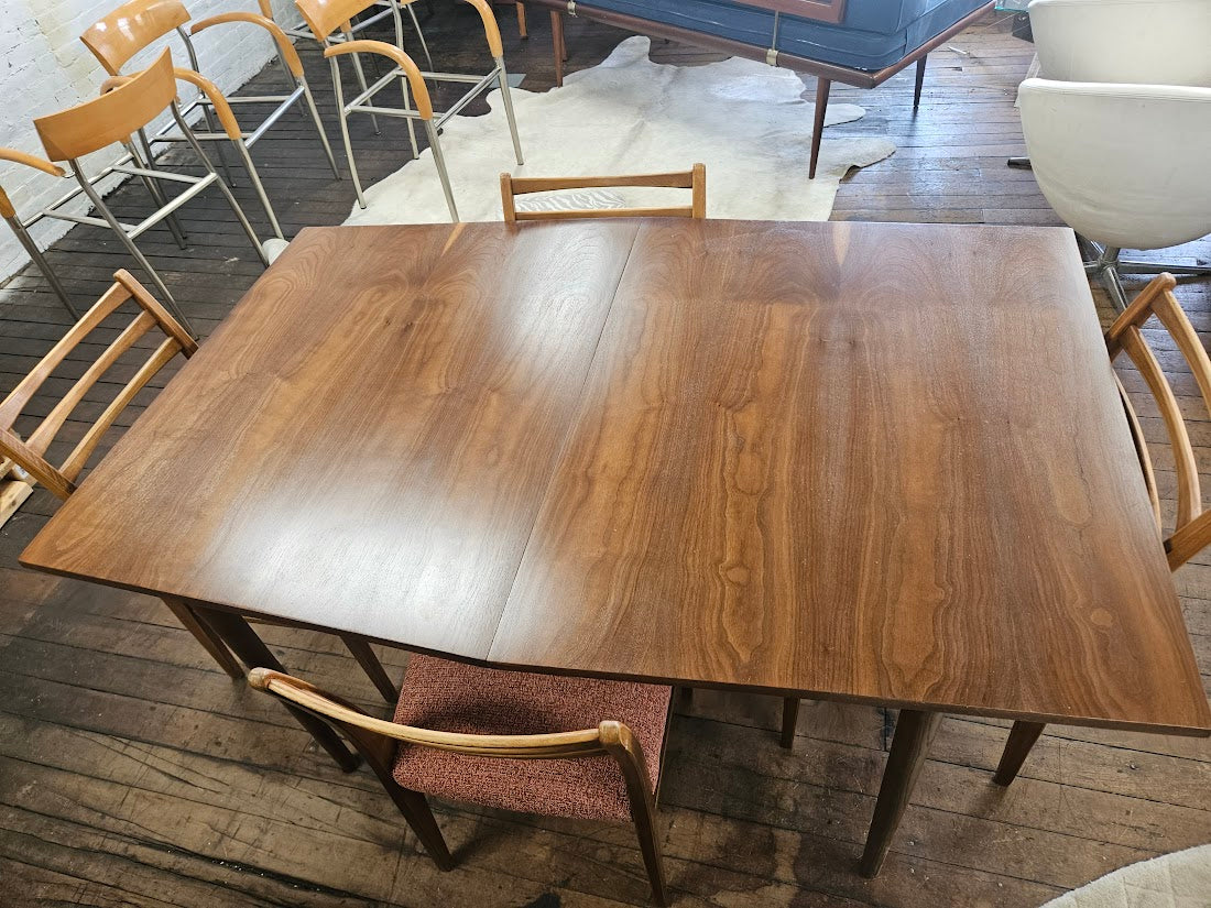 MCM Mid-Century Modern Walnut Dining Table