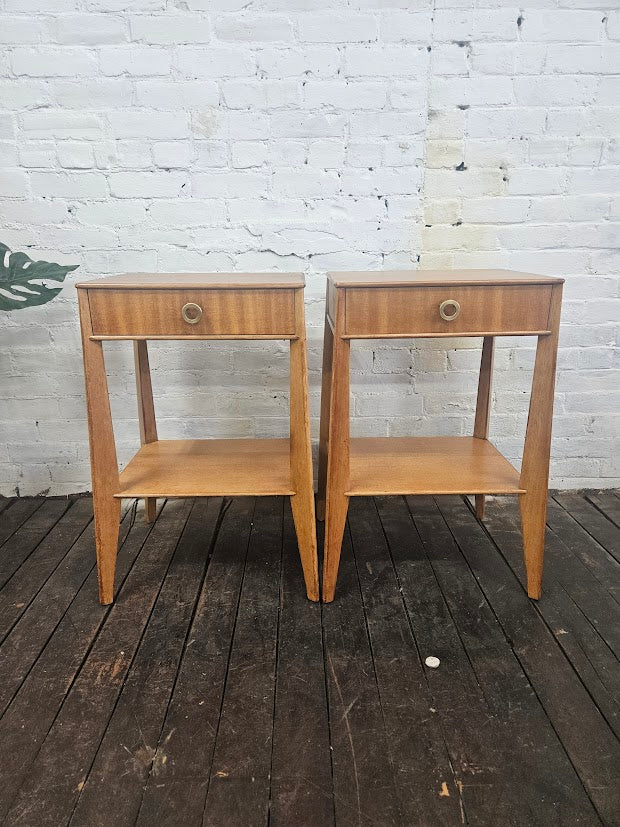 Pair of Edward Wormley for Dunbar Night Stands