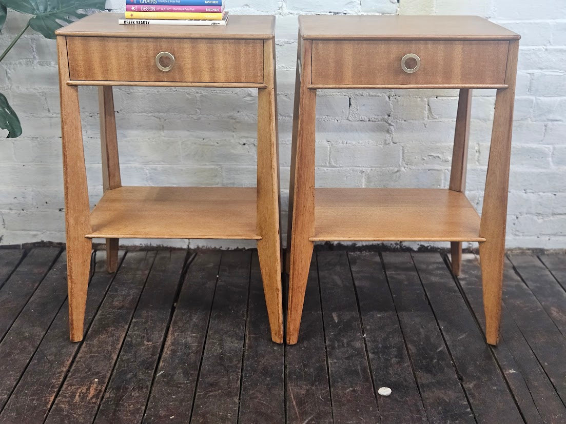 Pair of Edward Wormley for Dunbar Night Stands