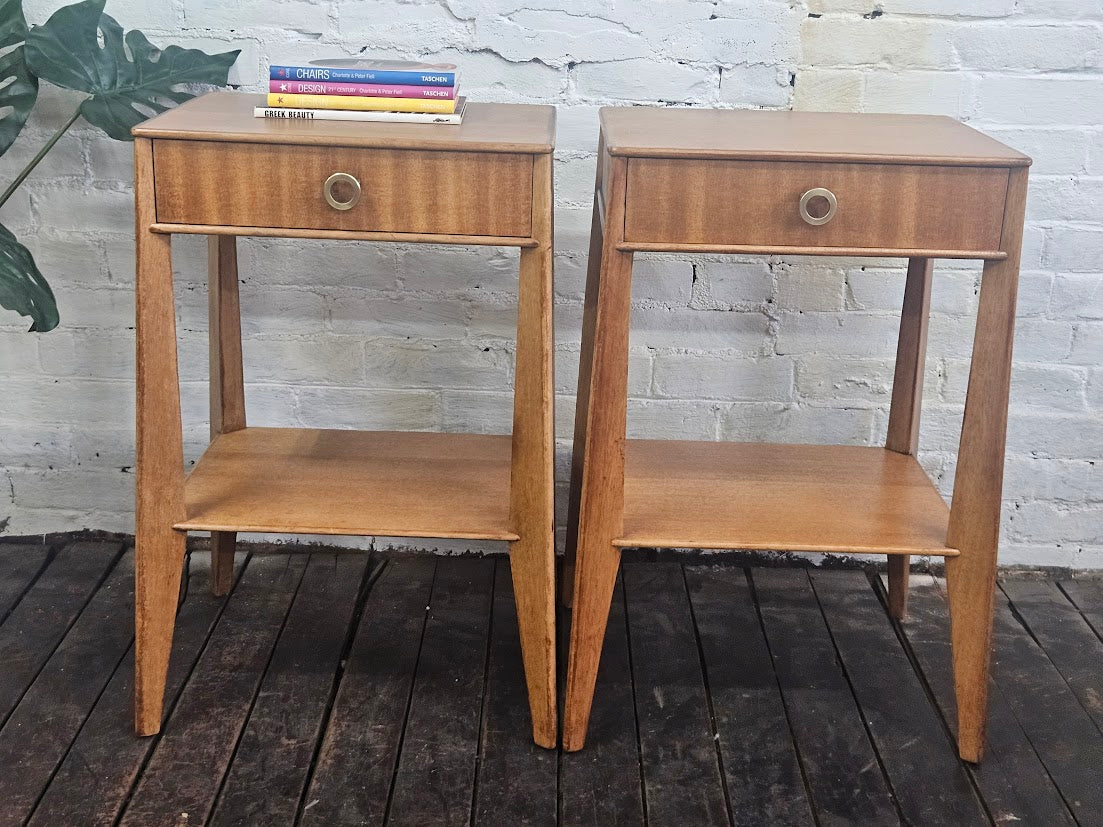 Pair of Edward Wormley for Dunbar Night Stands