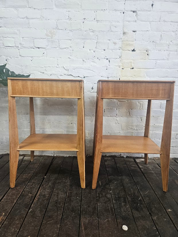 Pair of Edward Wormley for Dunbar Night Stands
