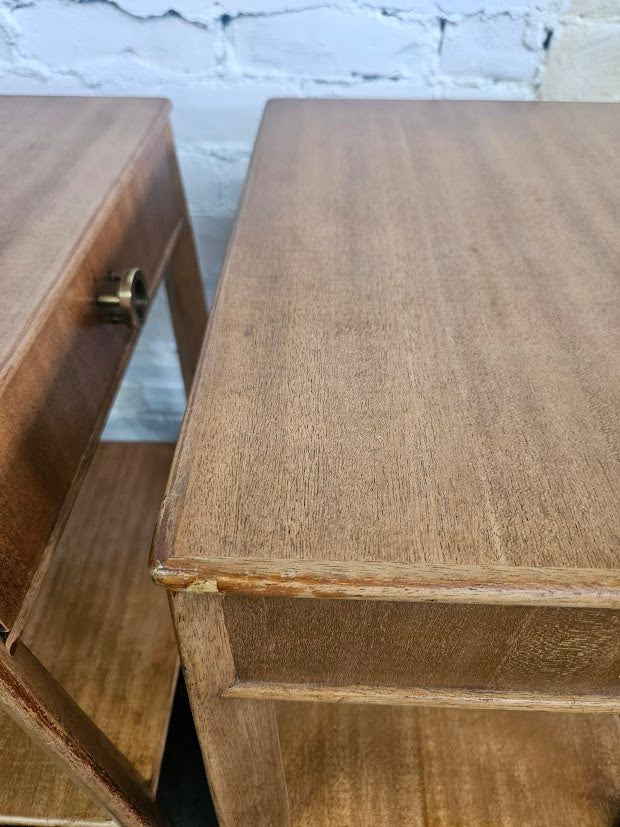 Pair of Edward Wormley for Dunbar Night Stands