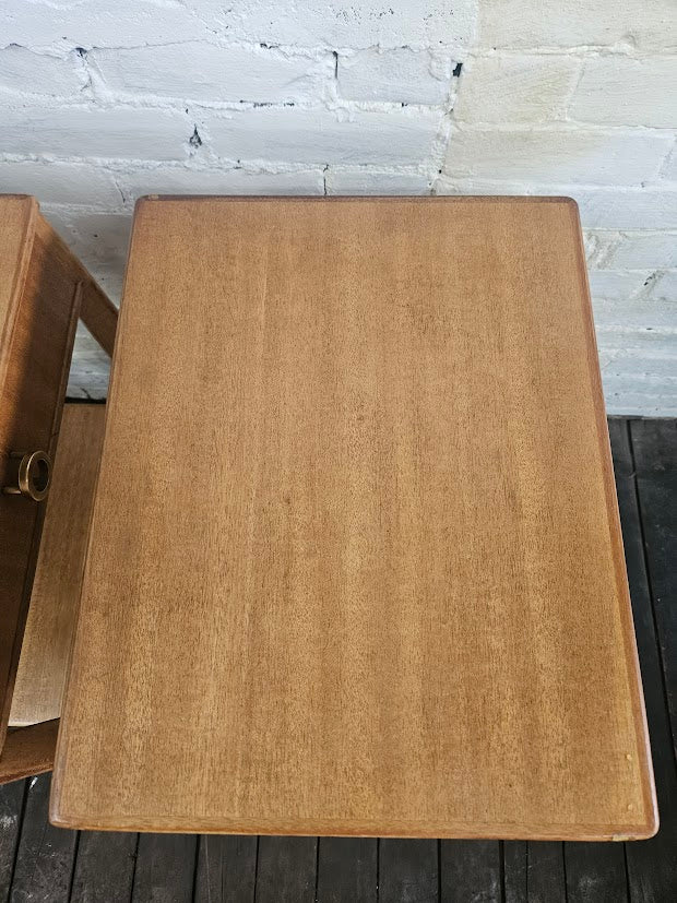 Pair of Edward Wormley for Dunbar Night Stands
