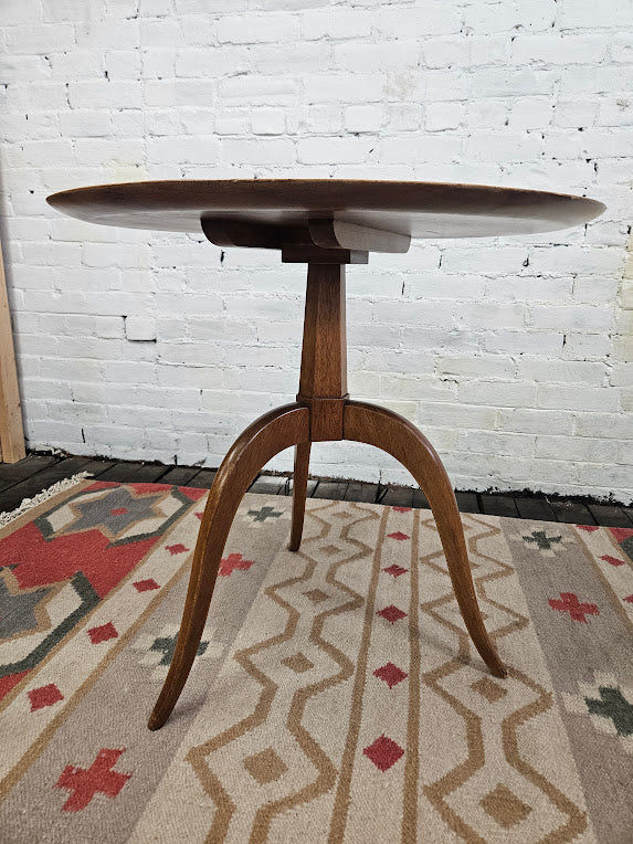 Edward Wormley for Dunbar Side Table With Tripod Legs