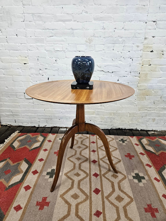 Edward Wormley for Dunbar Side Table With Tripod Legs