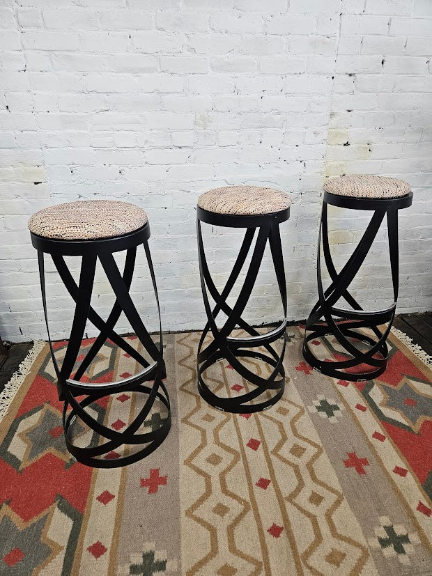 Set of (3) Cappellini Ribbon Stools