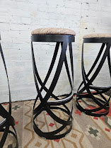Set of (3) Cappellini Ribbon Stools