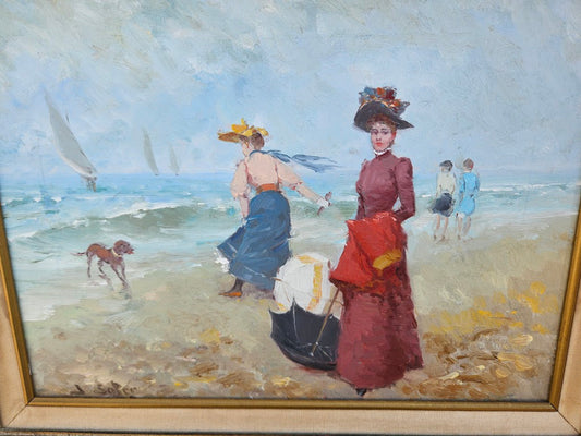 Juan Soler (Spanish 1941-1984) Oil on Canvas