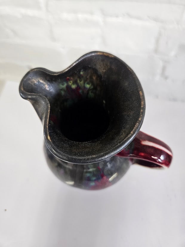 Late 20th Century Hand-Thrown Edgecomb Potters Small Traditional Pitcher
