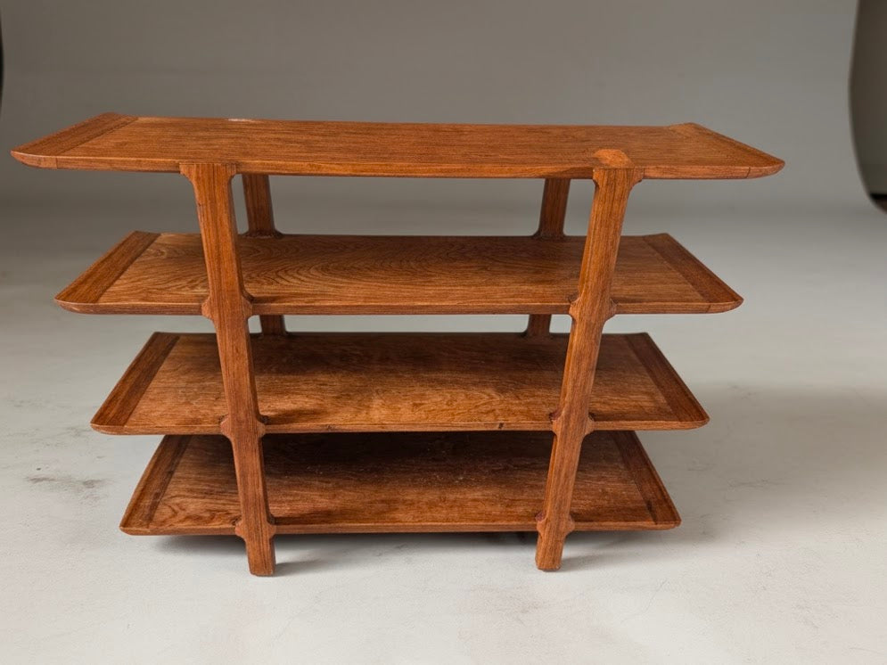 Mid-Century Modern Edward Wormley for Drexel "Precedent" Pagoda Bookcase (Model #236)