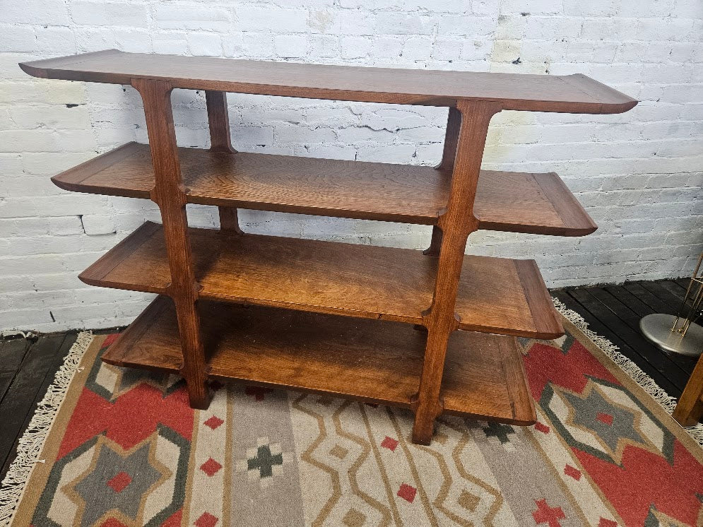 Mid-Century Modern Edward Wormley for Drexel "Precedent" Pagoda Bookcase (Model #236)