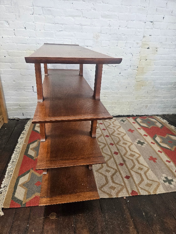 Mid-Century Modern Edward Wormley for Drexel "Precedent" Pagoda Bookcase (Model #236)
