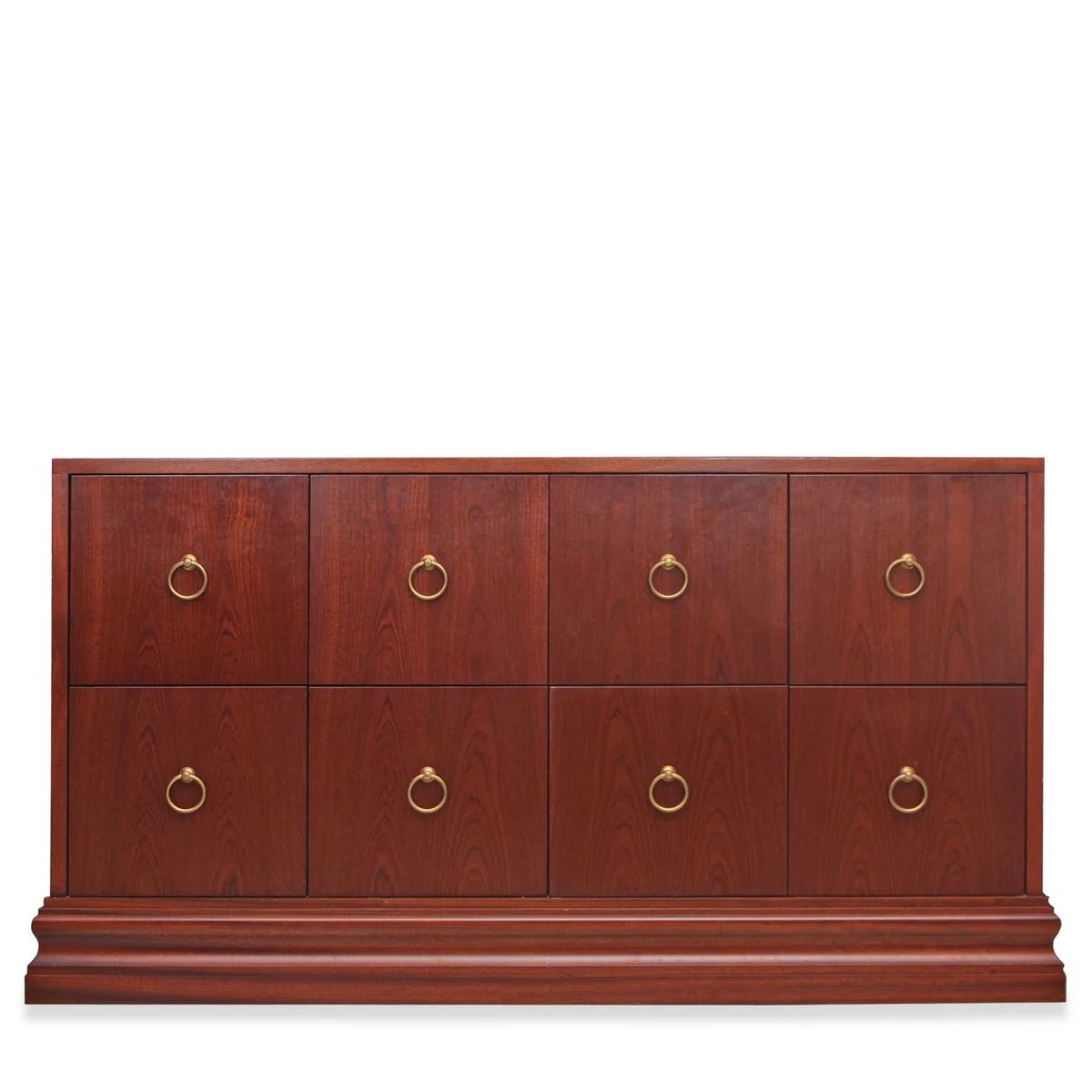 Modern Mahogany Dresser or Credenza
