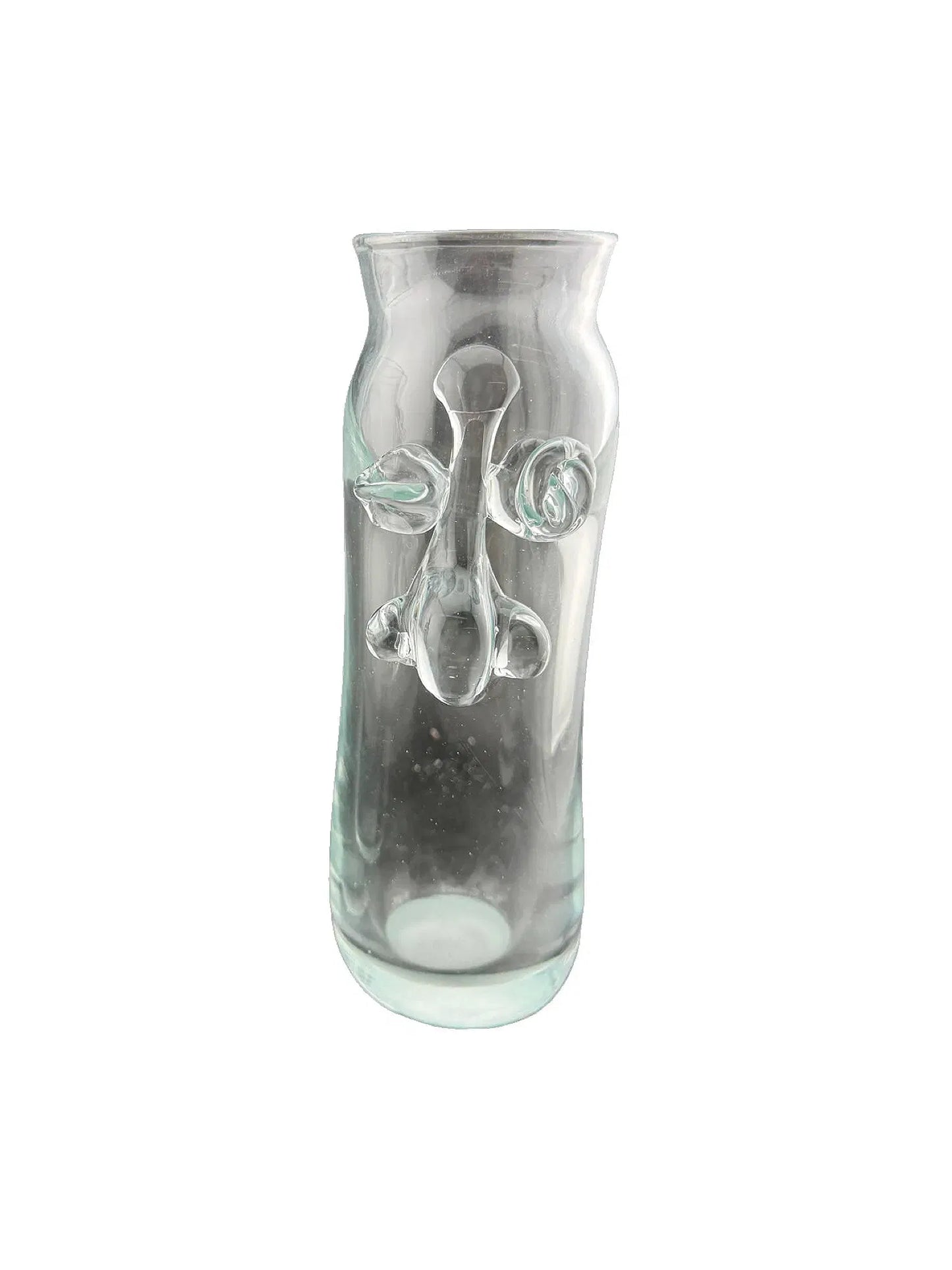 Vintage Jody Fine Glass Face Vase