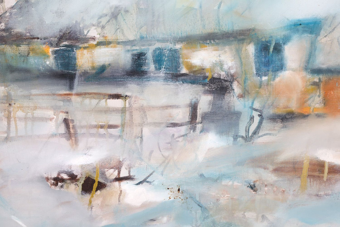 Mid 20th Century Danish Artist Knud Pedersen Landscape