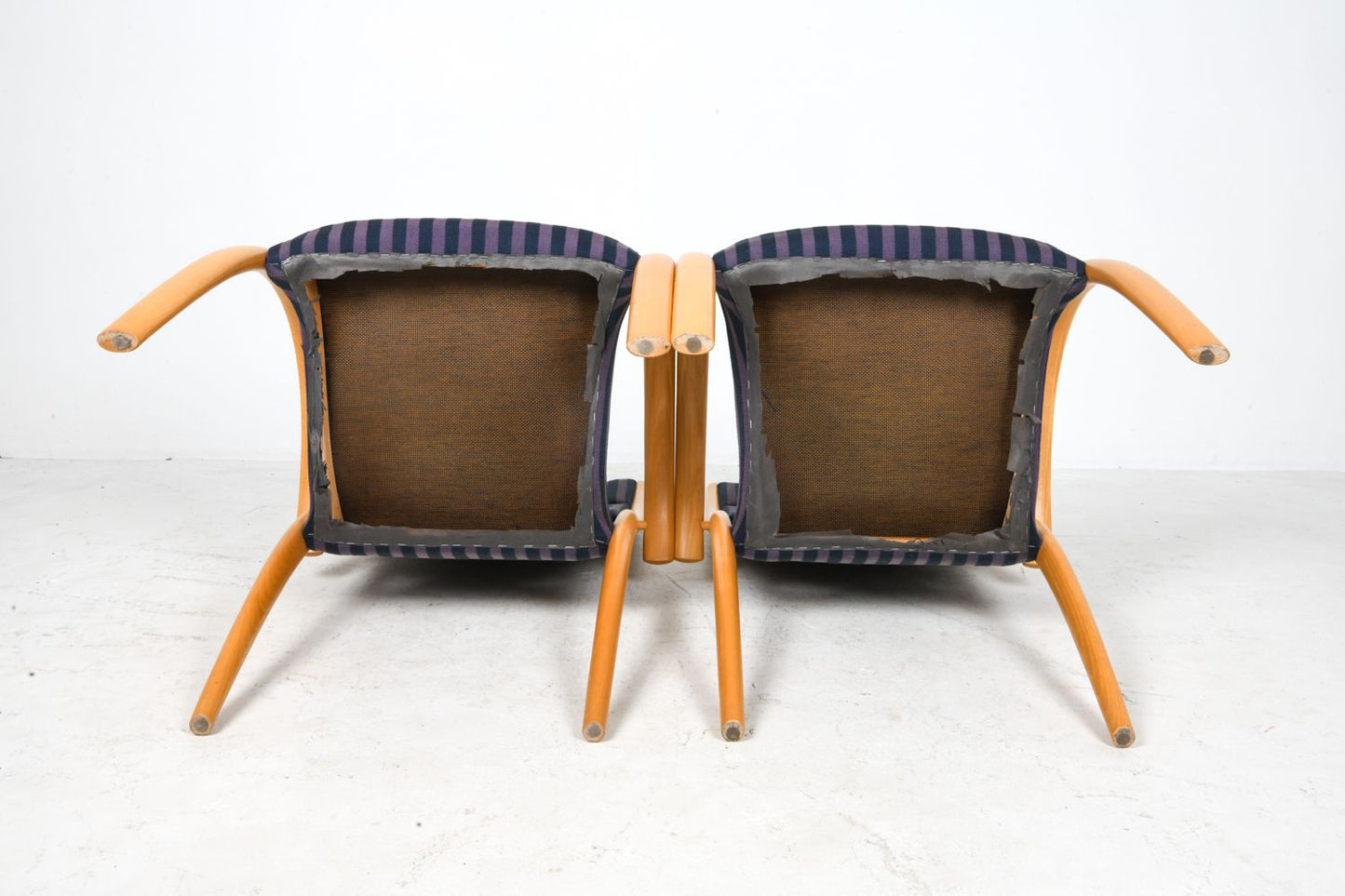 Pair of Vintage 'Harlekiini' Style Finnish Lounge Chairs