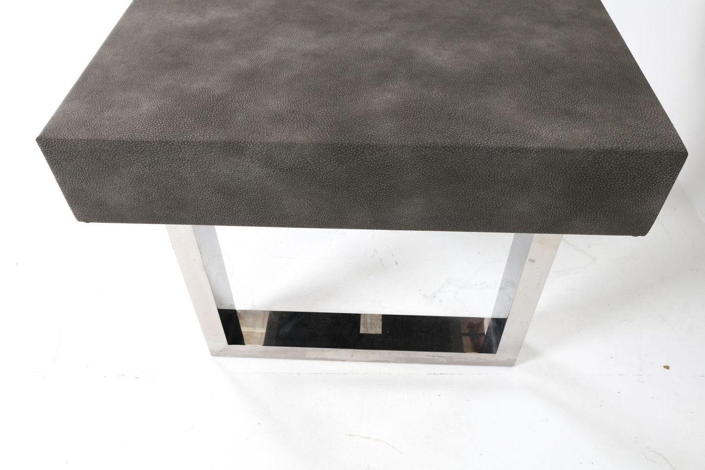 Custom Console Table or Desk with Chrome Base
