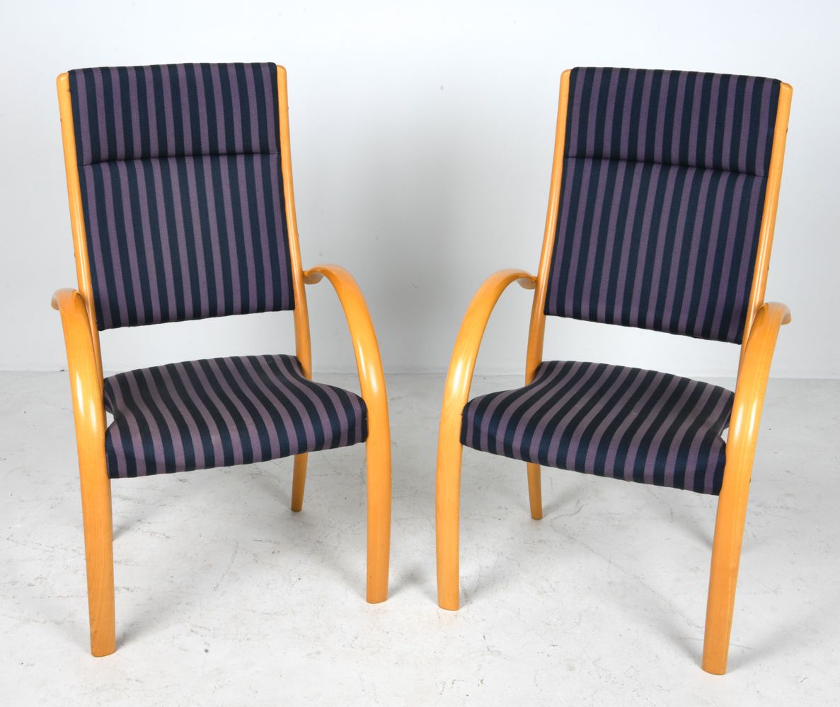 Pair of Vintage 'Harlekiini' Style Finnish Lounge Chairs